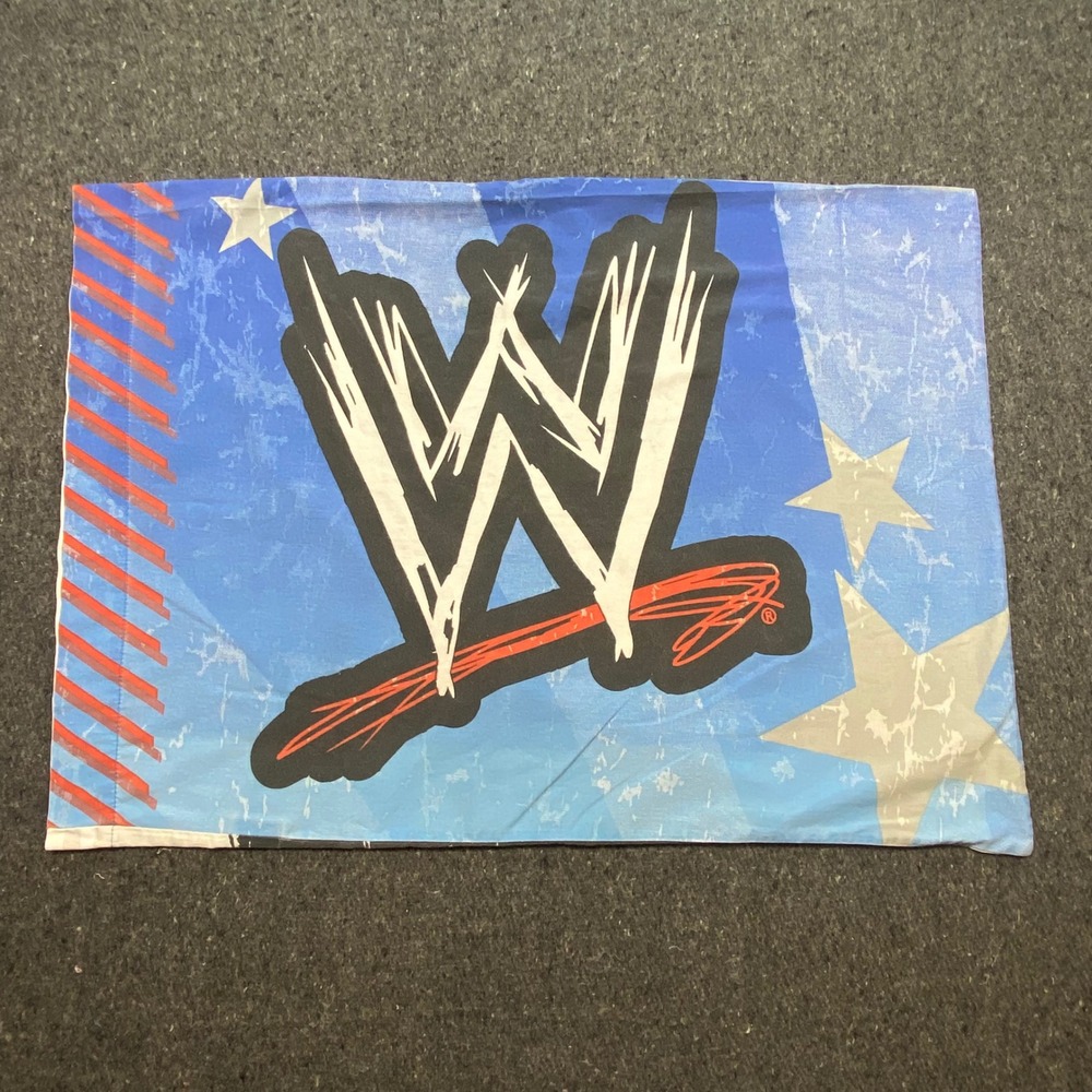WWE Y2K‎ Vintage Unisex Standard Wrestling John Cena Triple H Graphic Pillowcase